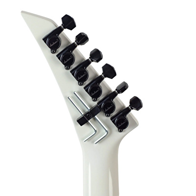 Jackson USA Select RR1 Randy Rhoads Floyd Rose Abanoz Klavye Snow White Elektro Gitar